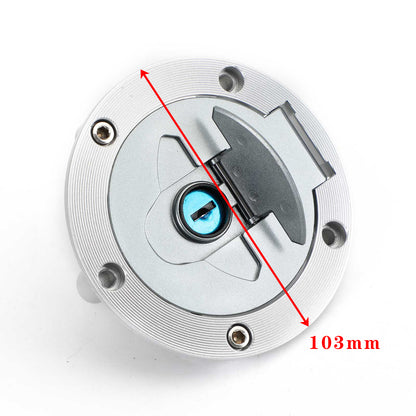 Interruttore di accensione Tappo serbatoio carburante Set serratura sedile adatto per Yamaha YZF R3 R25 2015-2019 Generico