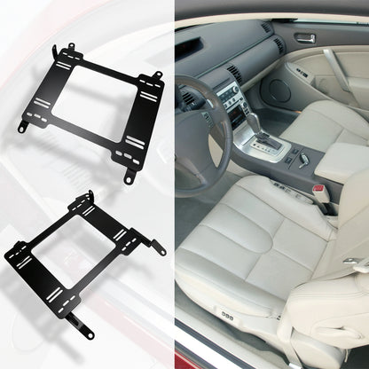 Adattatore per staffa per sedile a binario a basso profilo Infiniti G35 2X 2003-2006