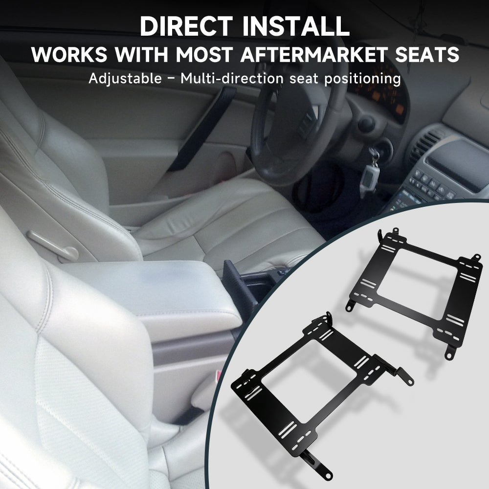 Adattatore per staffa per sedile a binario a basso profilo Infiniti G35 2X 2003-2006