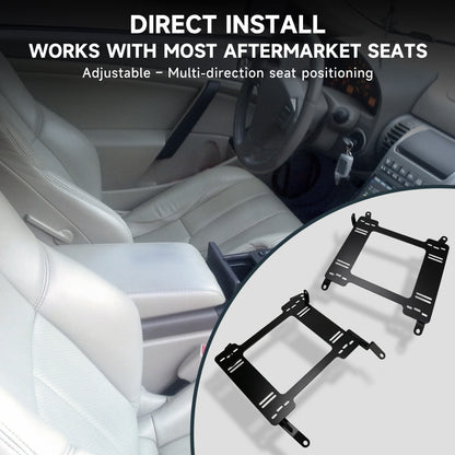 Adattatore per staffa per sedile a binario a basso profilo Infiniti G35 2X 2003-2006