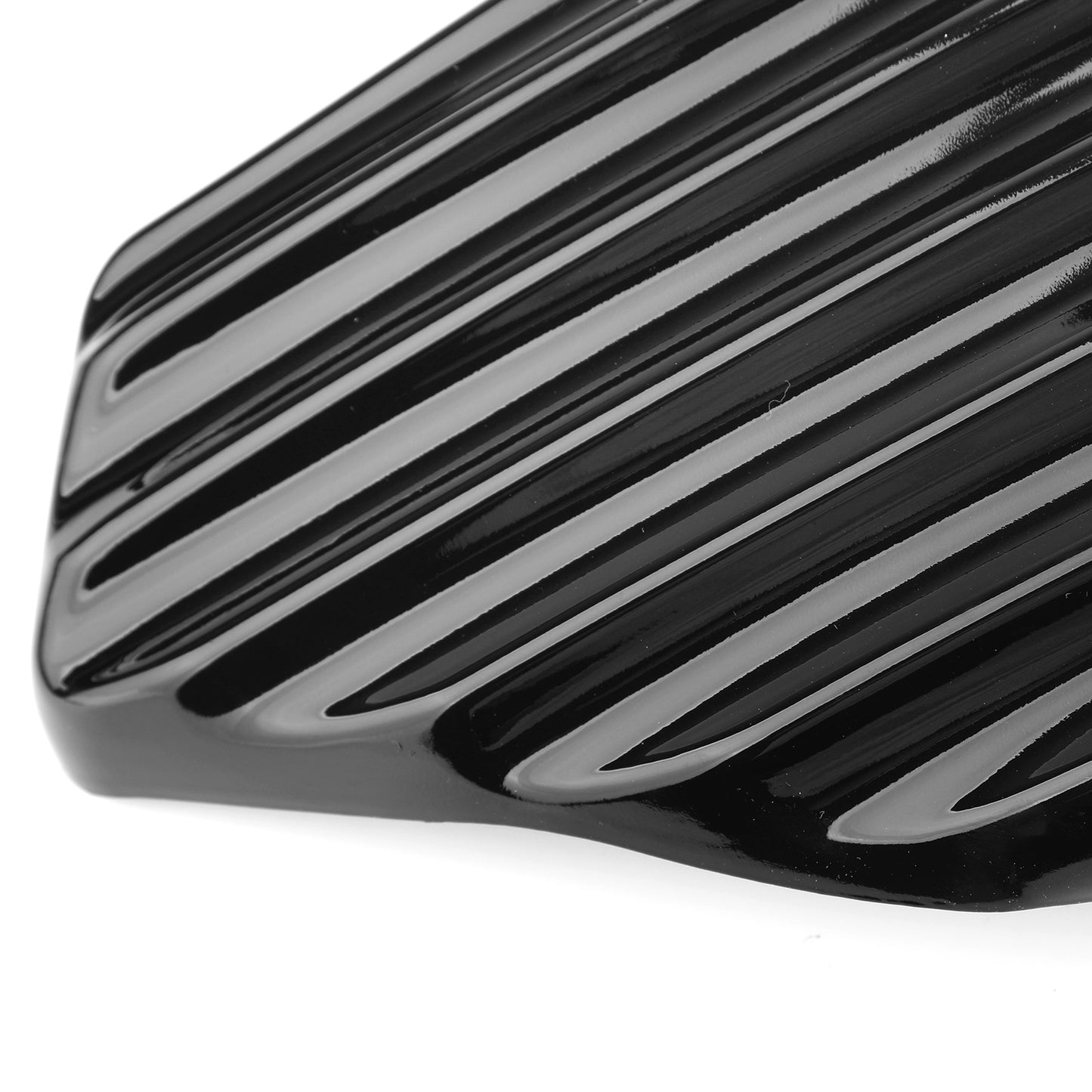 1 paio coperchio laterale batteria per Sportster 2004-2013 XL883 XL1200 1200 883 48 72 generico