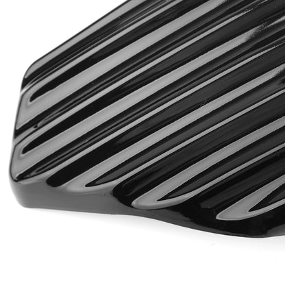 1 paio coperchio laterale batteria per Sportster 2004-2013 XL883 XL1200 1200 883 48 72 generico
