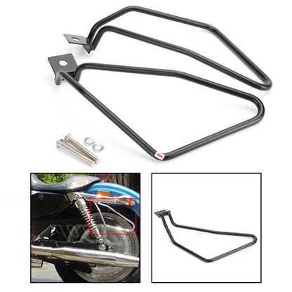 Barre di supporto per borse laterali Staffe di montaggio per Sportster 883 Iron XL883N Dyna Generico