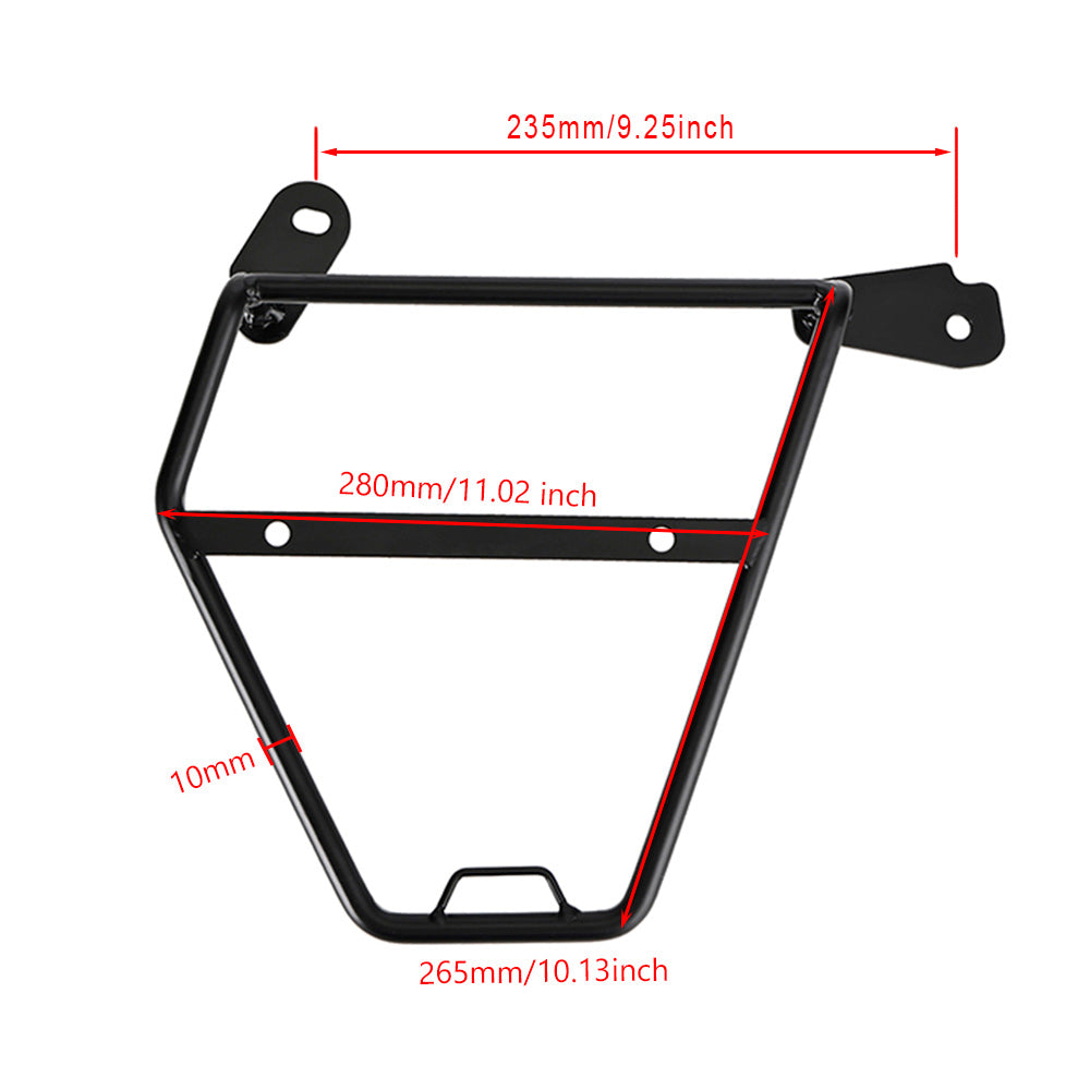 Staffa di montaggio per borsa laterale per portapacchi HONDA CB GB 350 Hness 2021-2023