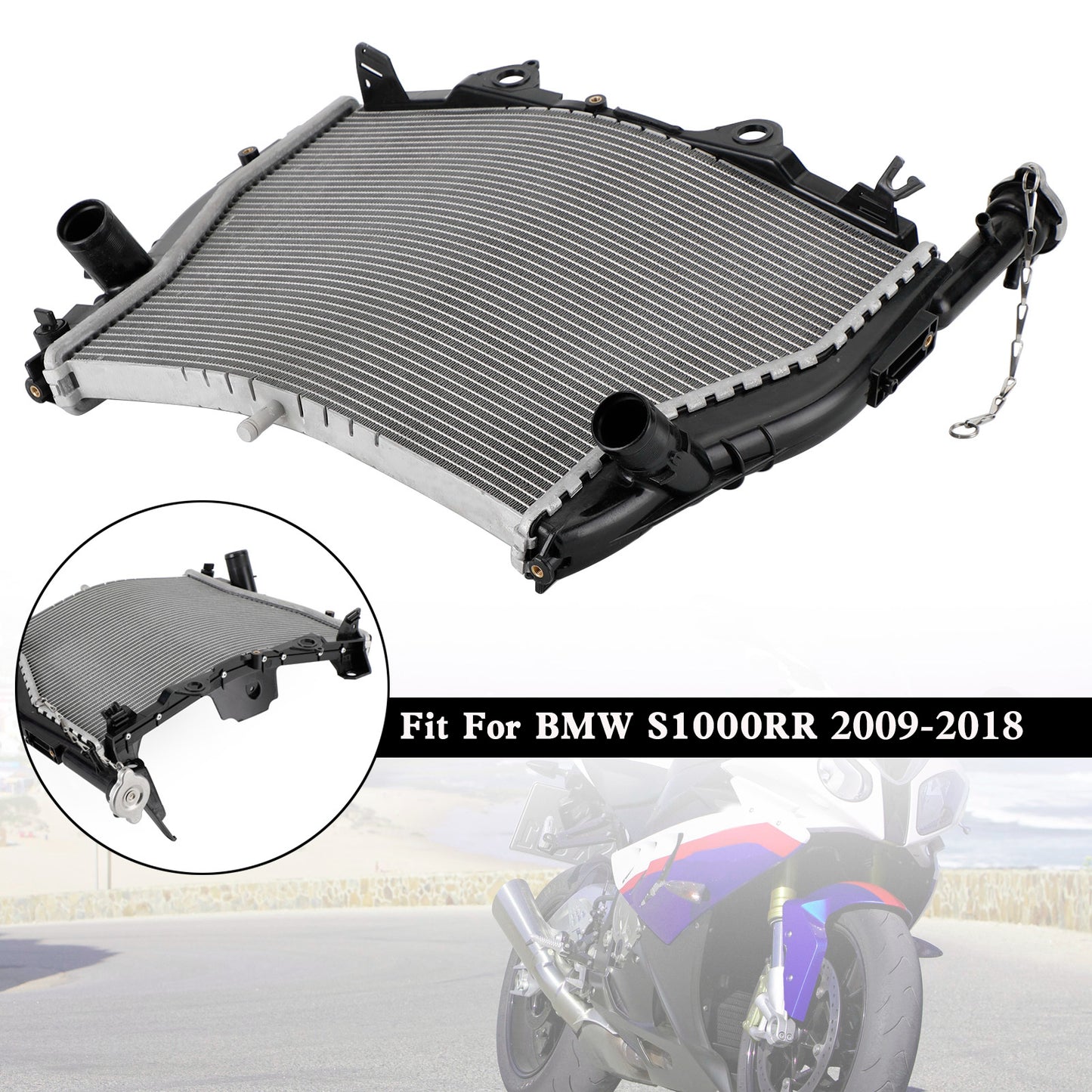 Raffreddamento del radiatore del radiatore del motore BMW S1000RR 2009-2018