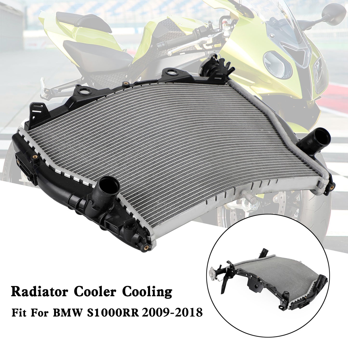 Raffreddamento del radiatore del radiatore del motore BMW S1000RR 2009-2018