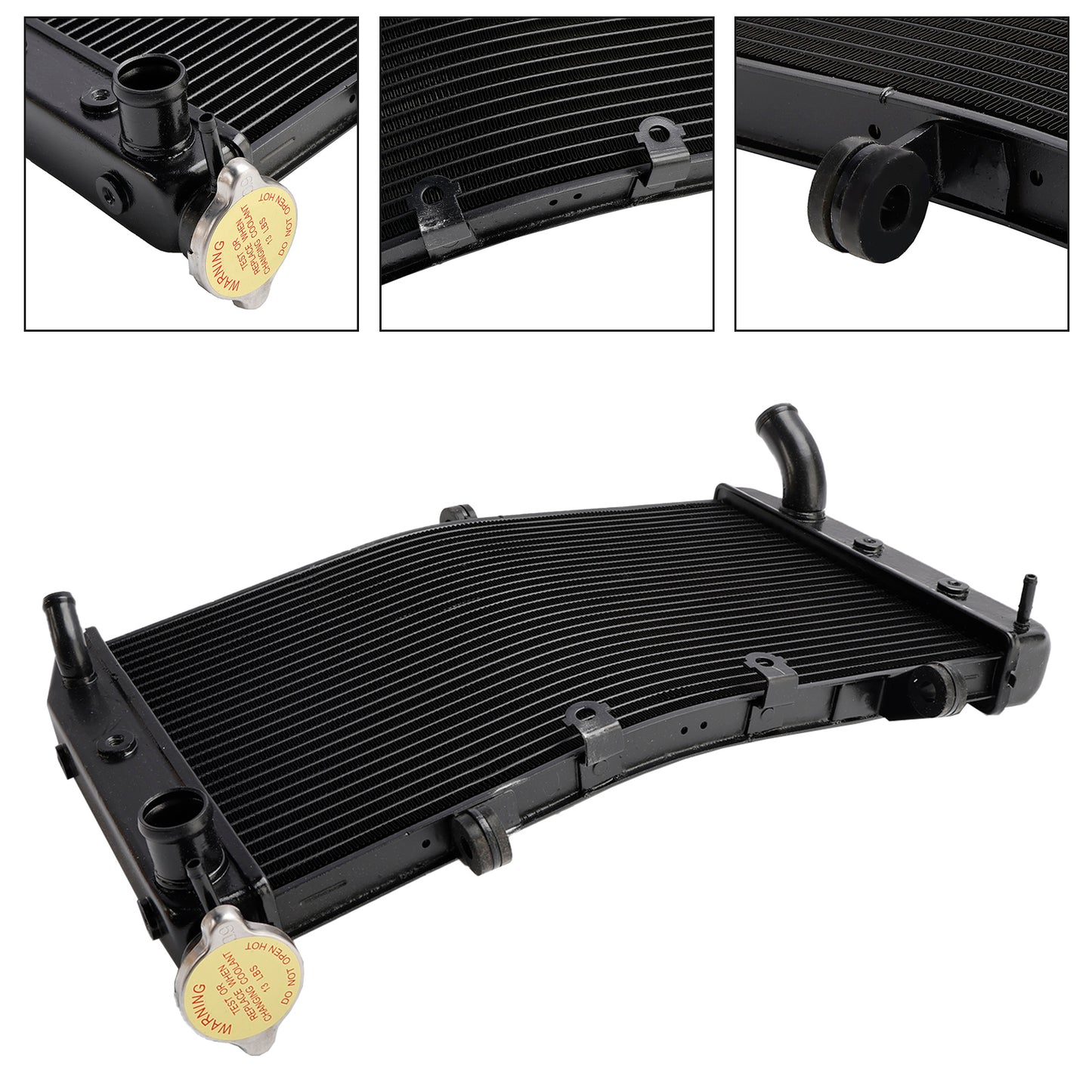 Dispositivo di raffreddamento del motore di raffreddamento del radiatore in alluminio per Yamaha FZ1 FZ1N 06-18 FZ8 11-19