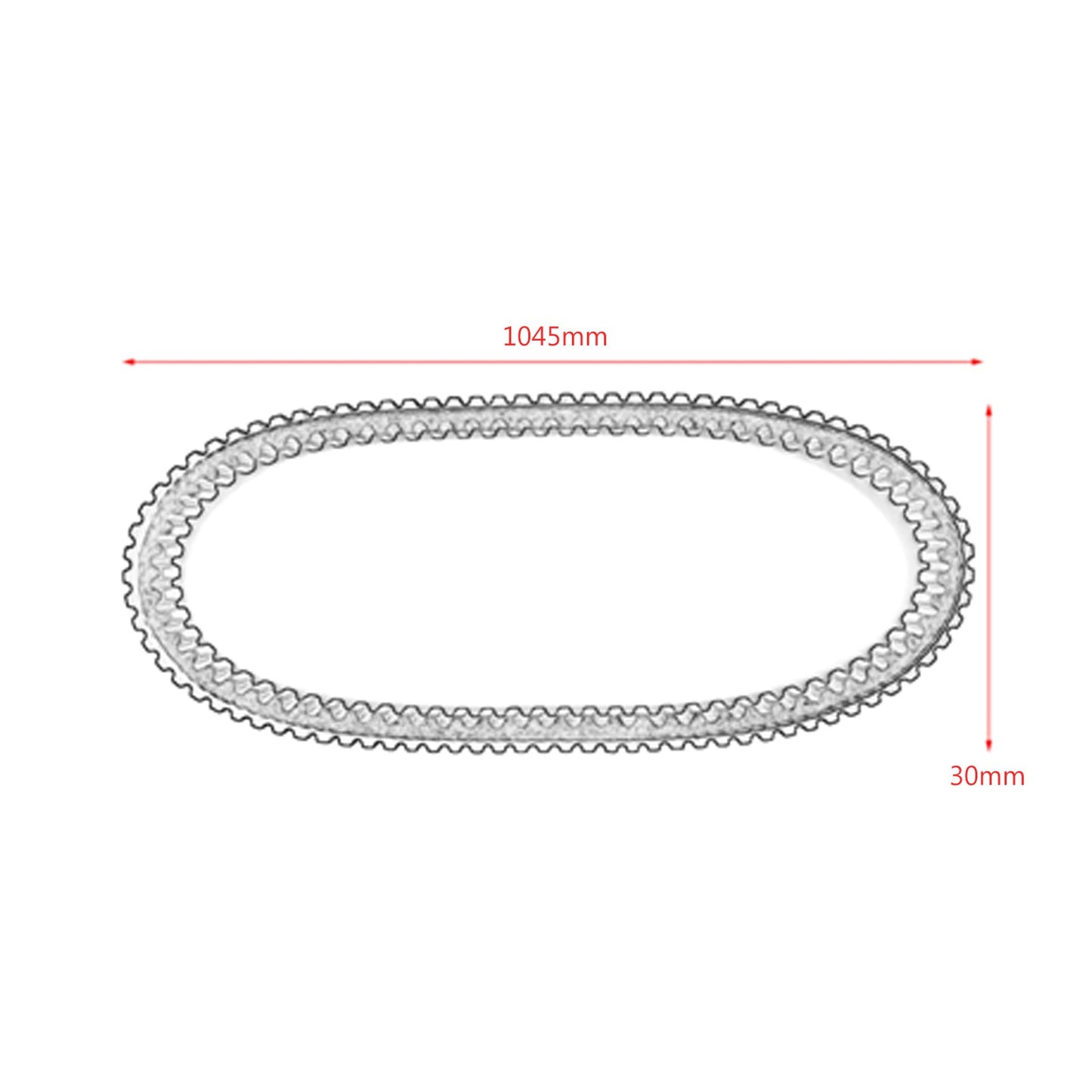 Cinghia di trasmissione 3211077 per Polaris Ranger 400 500 4X4 Sportsman 335 Xplorer 300 Generico