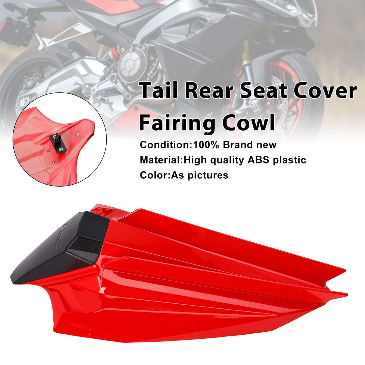 Carenatura coprisella posteriore Aprilia RS660 Tuono 660 2020-2024 generica