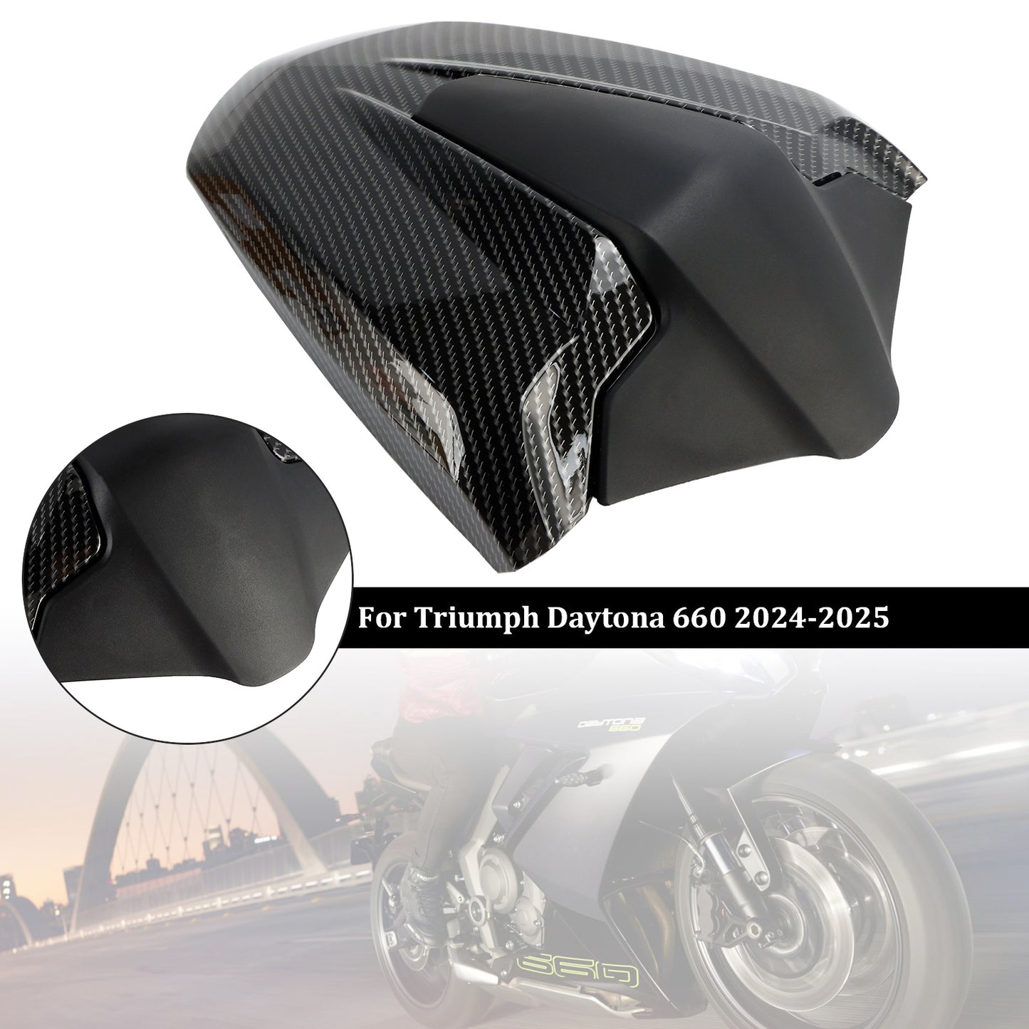Carenatura per sedile posteriore Daytona 660 2024-2025