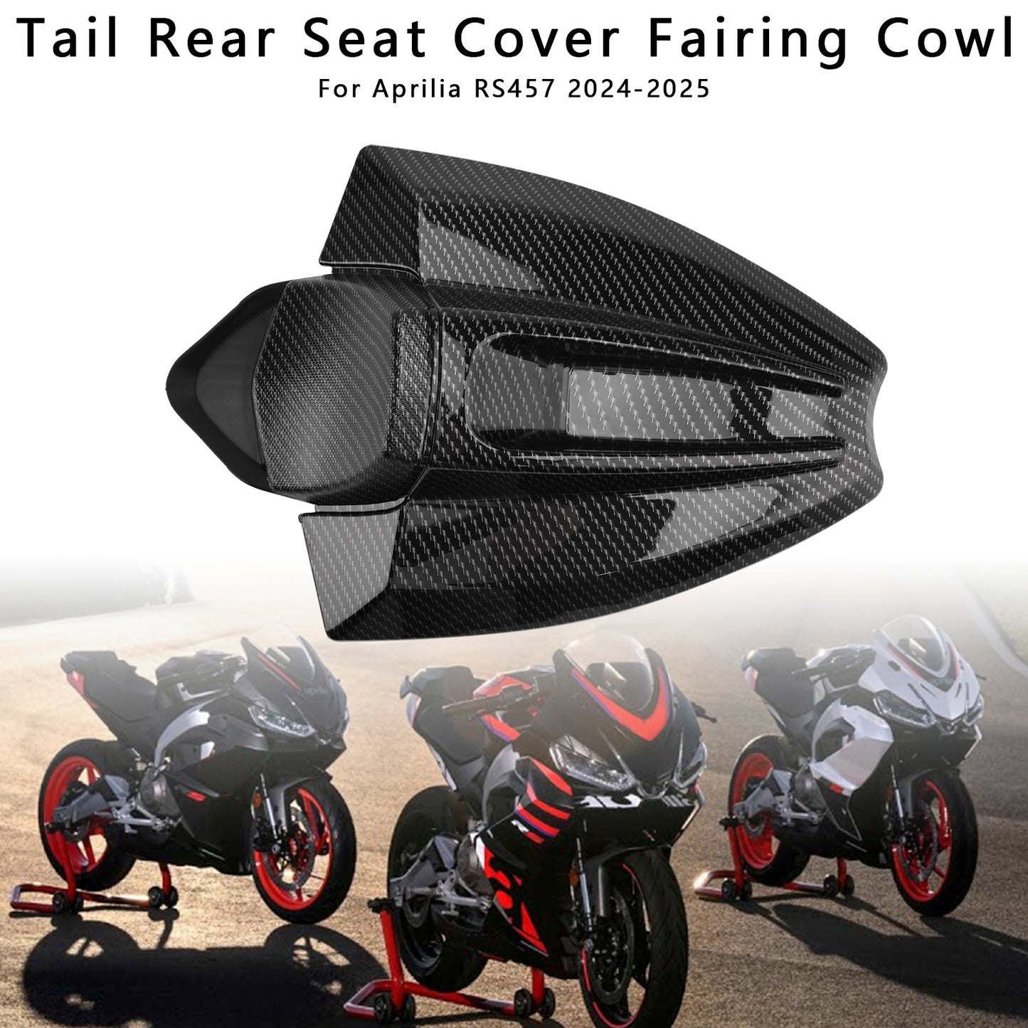 2024-2026 Aprilia RS 457 Coda Posteriore Coprisella Carenatura Cofano