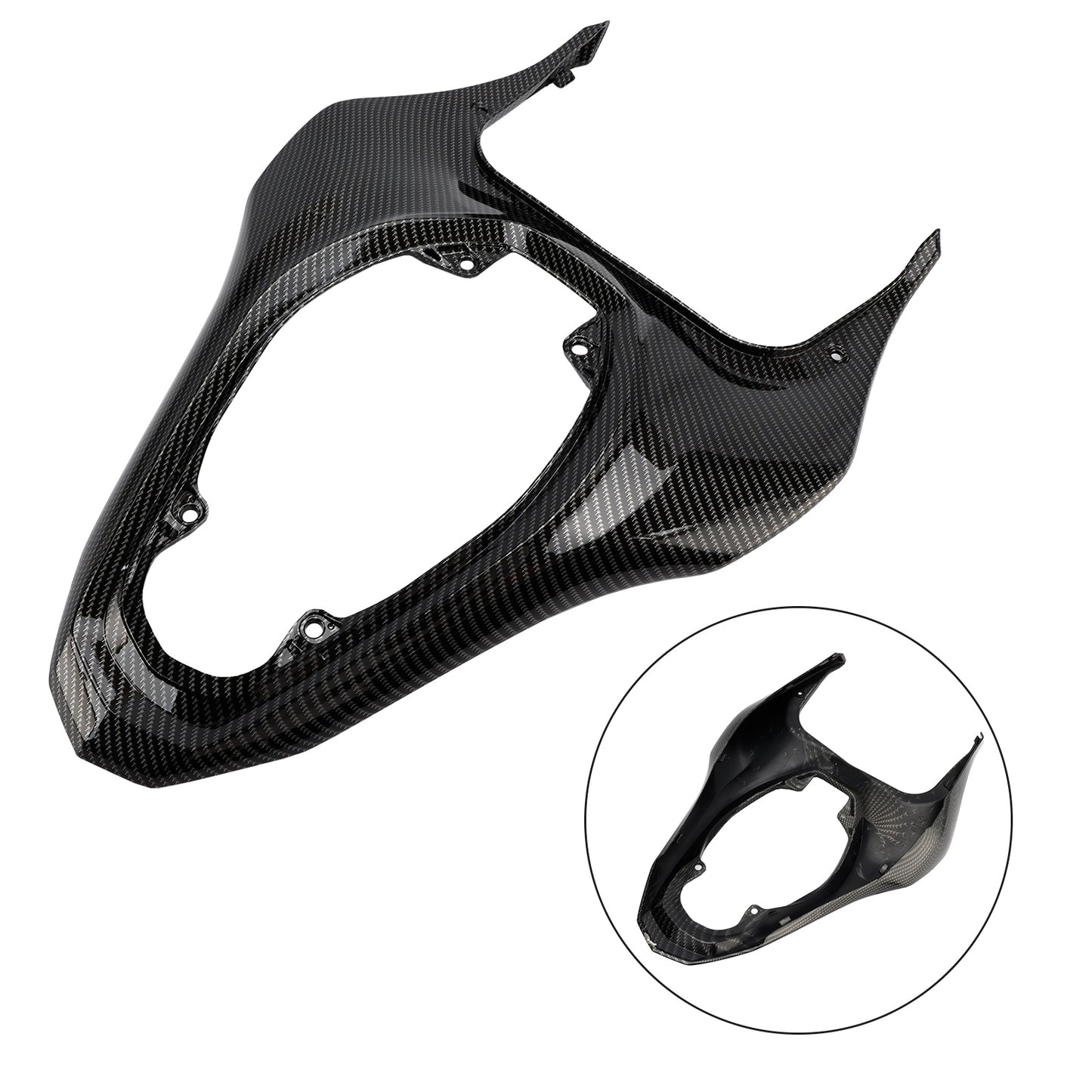 Coprisedile posteriore per moto Carena adatta per Kawasaki Z900 2017-2024 Carbonio generico