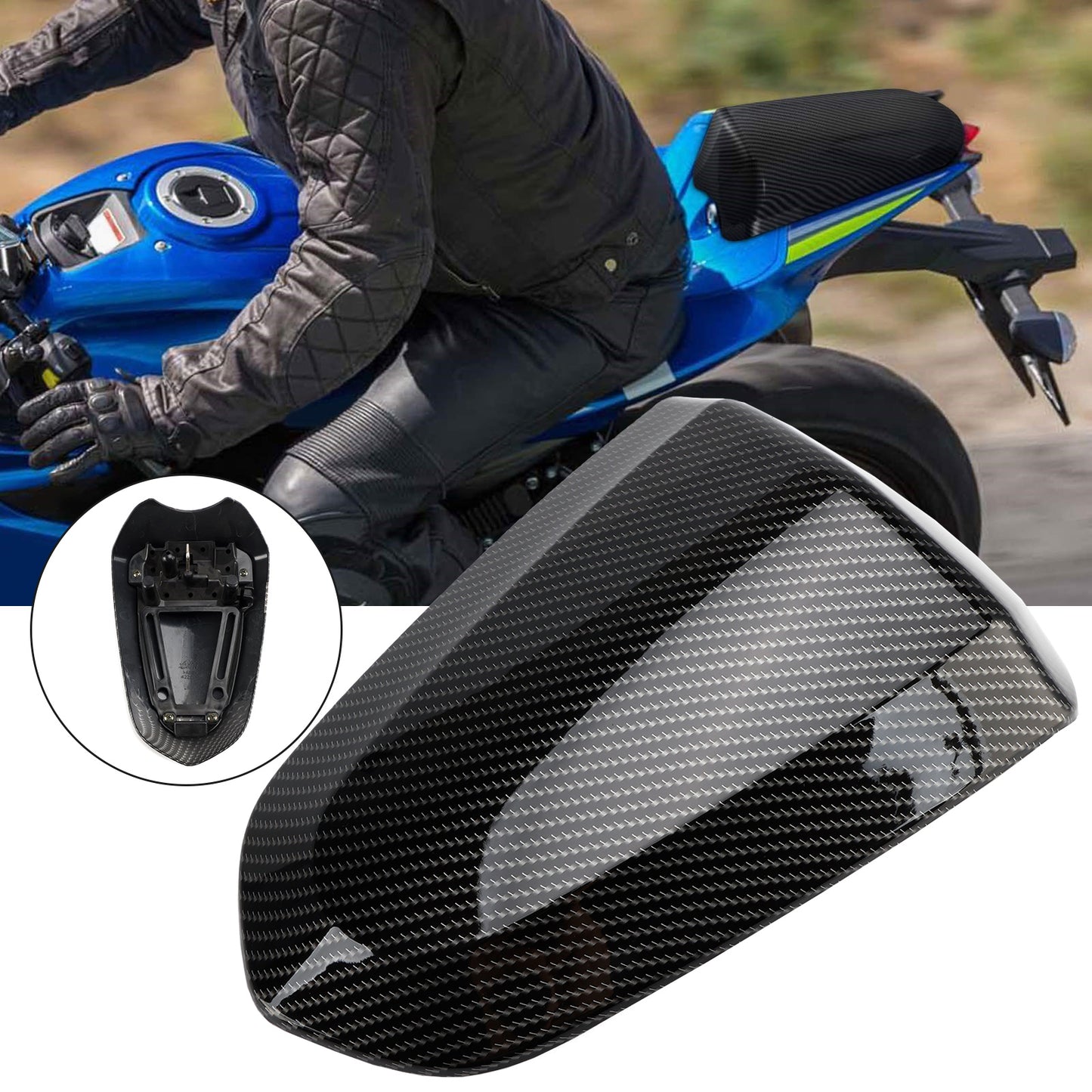 Copri carenatura per sedile posteriore del motociclo adatto per SUZUKI GSX-S/GSX-R 125 2017-2023
