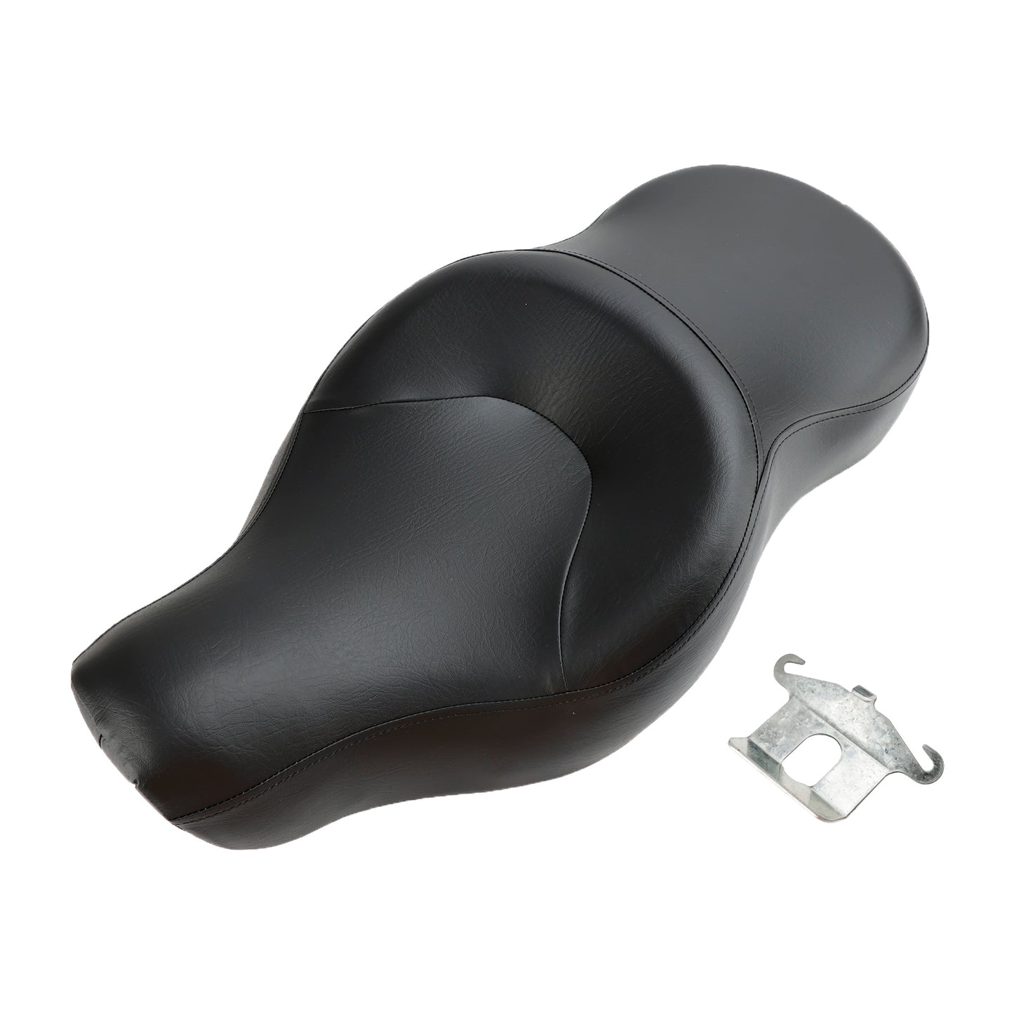 2004-2018 XL883N XL1200N Sedile conducente e passeggero in pelle 2-up per nero generico