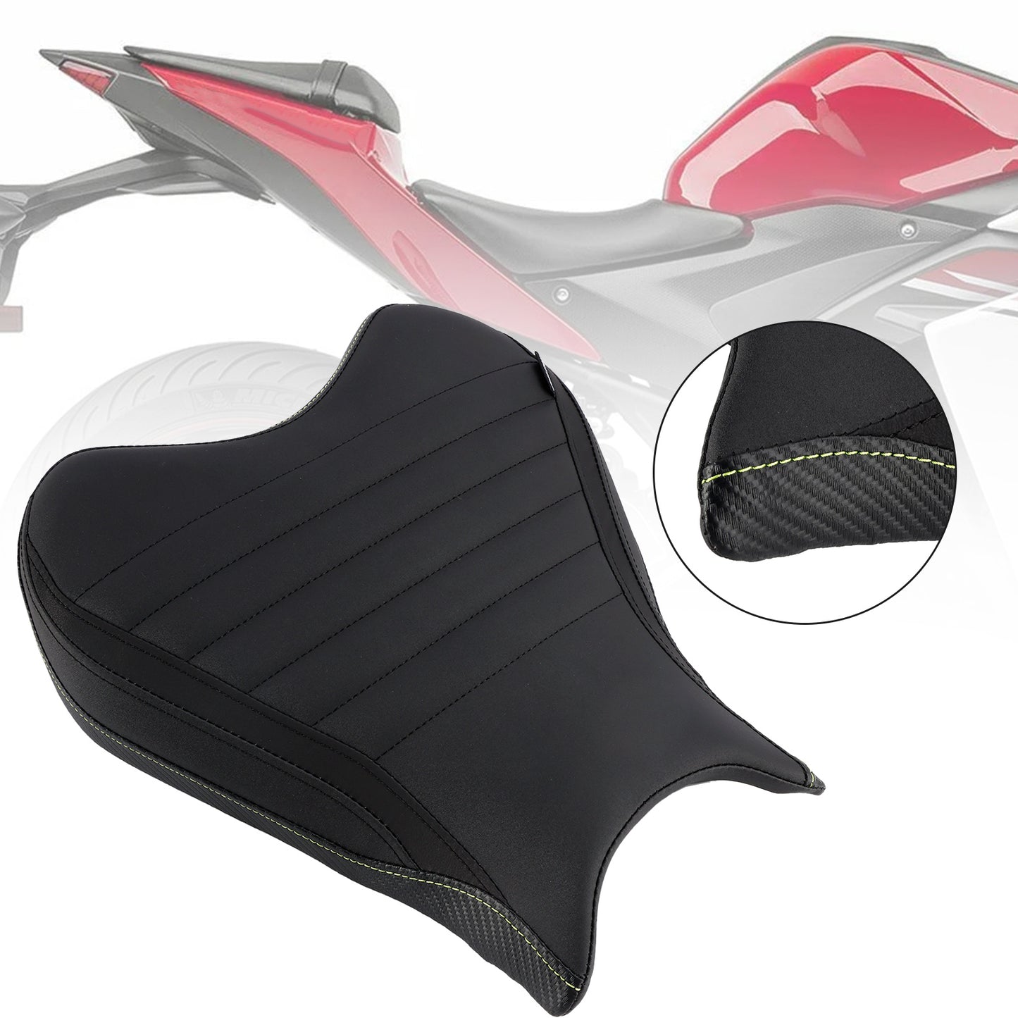 Cuscinetto del driver del sedile anteriore Raider PU PER YAMAHA YZF-R7 YZF R7 2021-2022