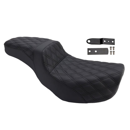 Cuscino anteriore posteriore per sedile passeggero, adatto per Dyna Fxd 2006-2017 Fld Fat Boy