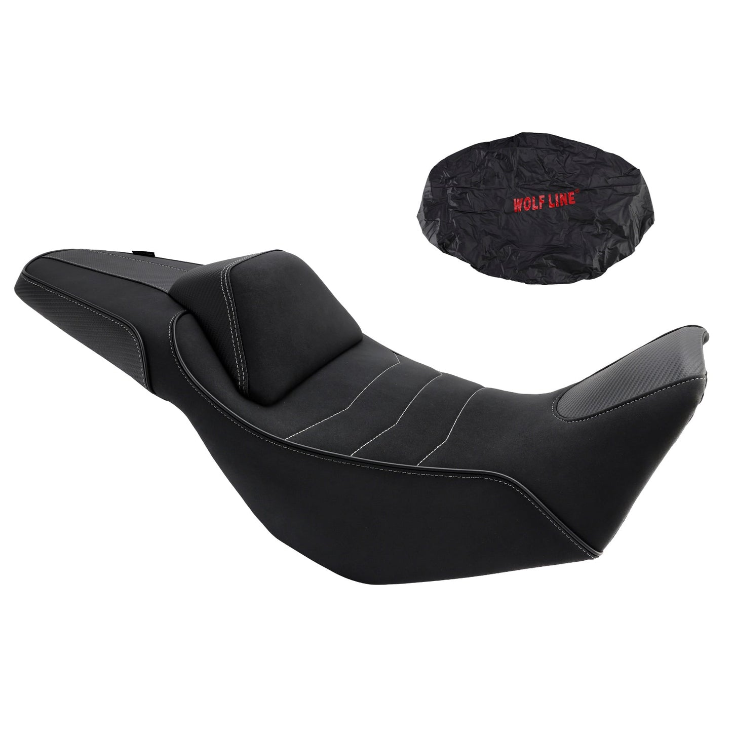 Sella passeggero completa per Honda Nx400 Nx500 2024-2025 con cuscino +15 mm