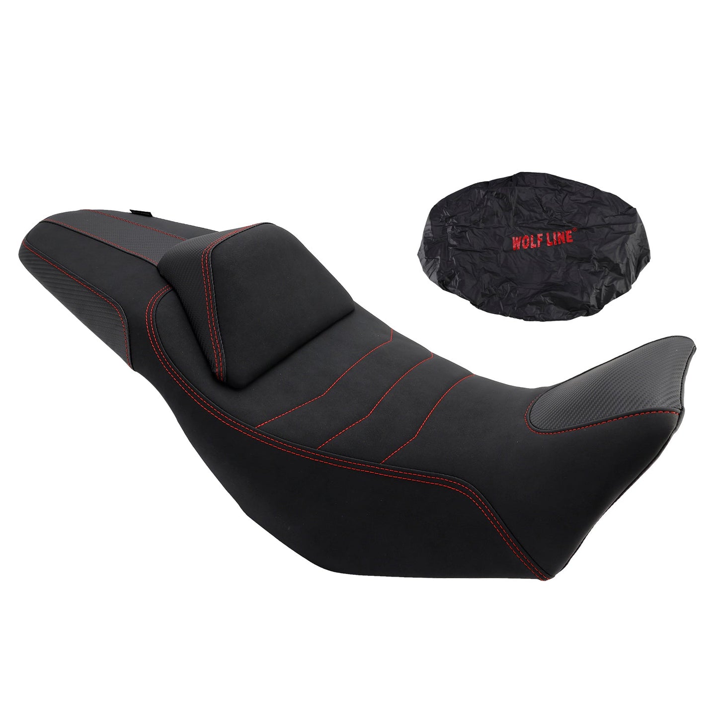 Sella passeggero completa per Honda Nx400 Nx500 2024-2025 con cuscino +15 mm