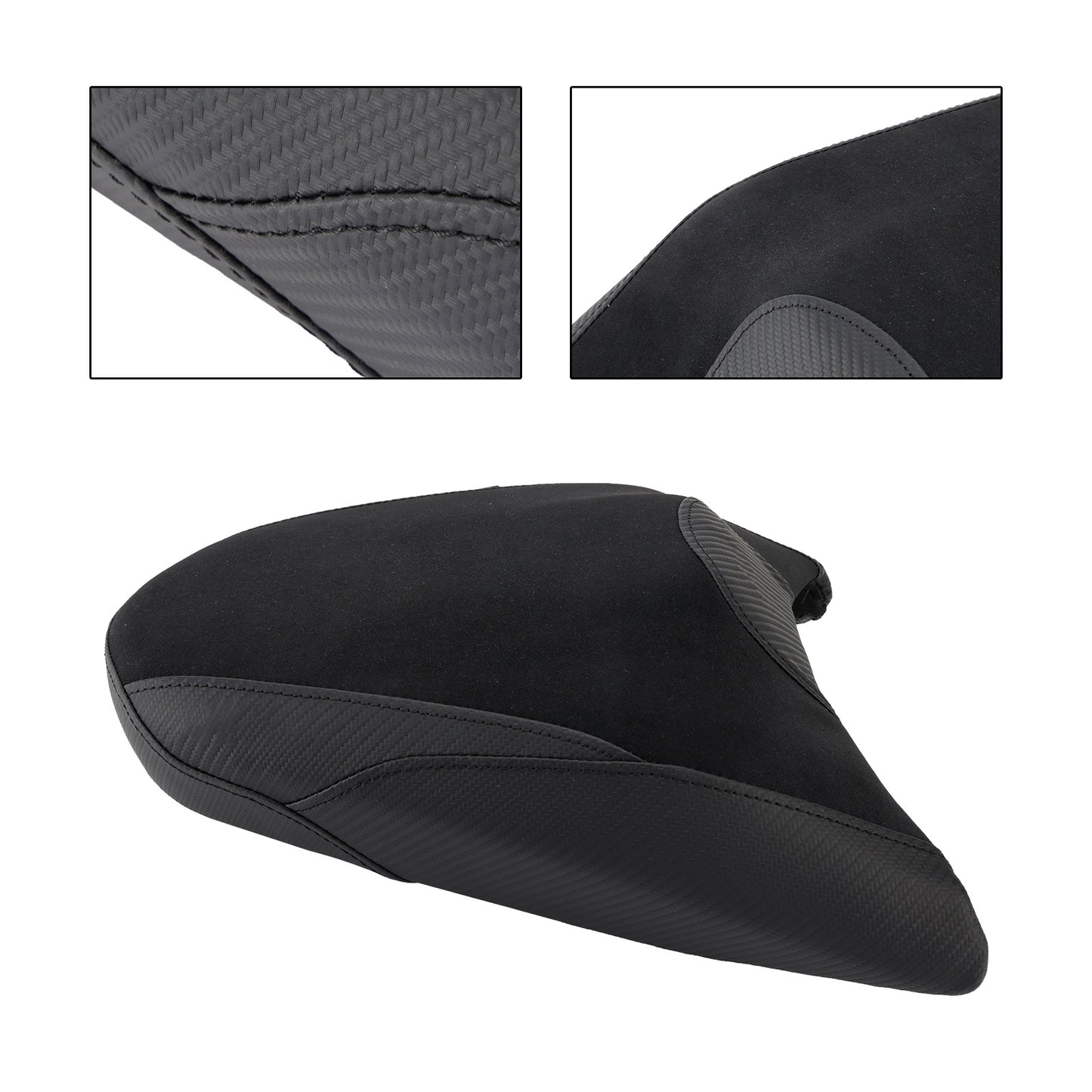 Cuscino passeggero posteriore per BMW R1300GS 2024-2025, in poliuretano piatto, blu e bianco