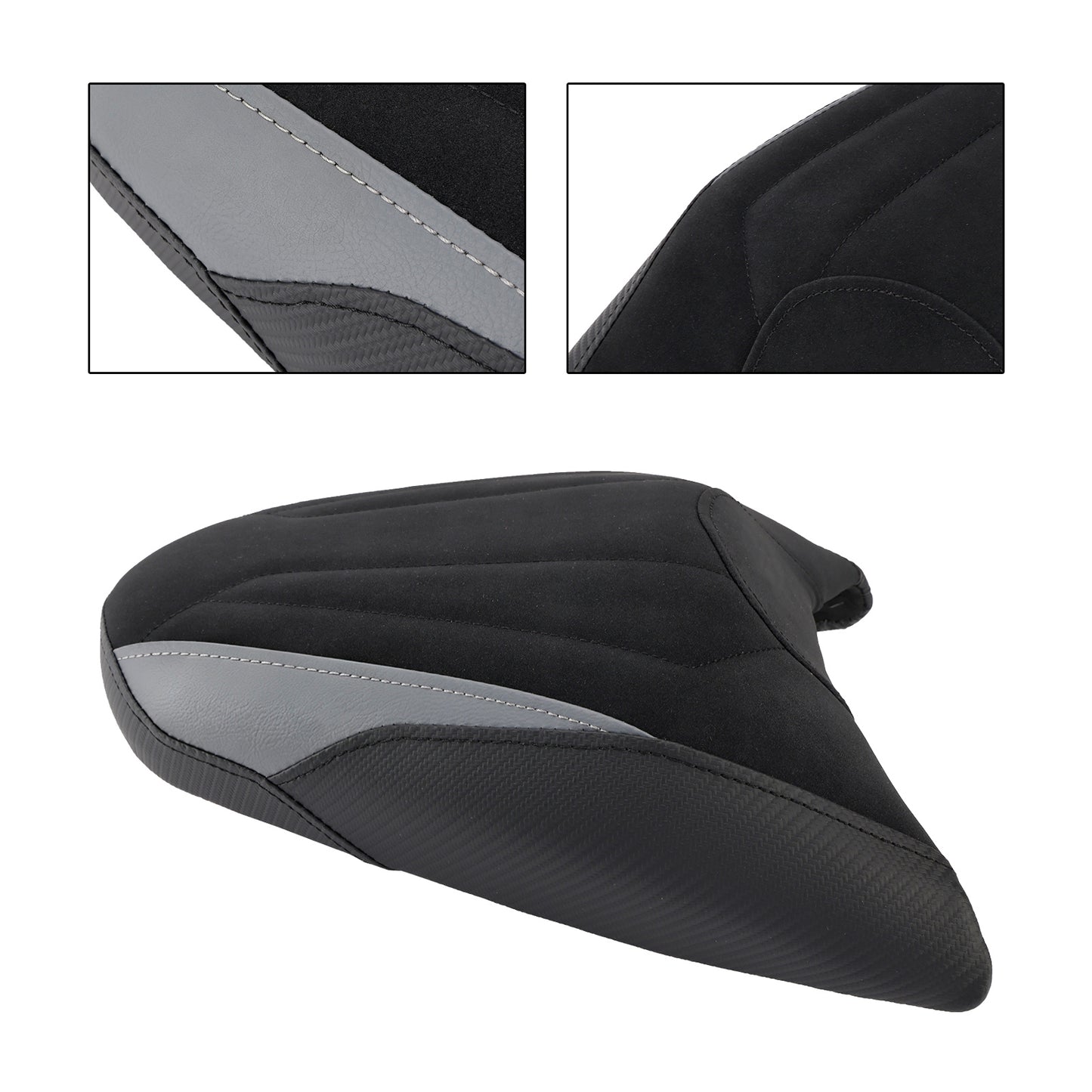 Cuscino passeggero posteriore per BMW R1300GS 2024-2025, in poliuretano piatto, blu e bianco