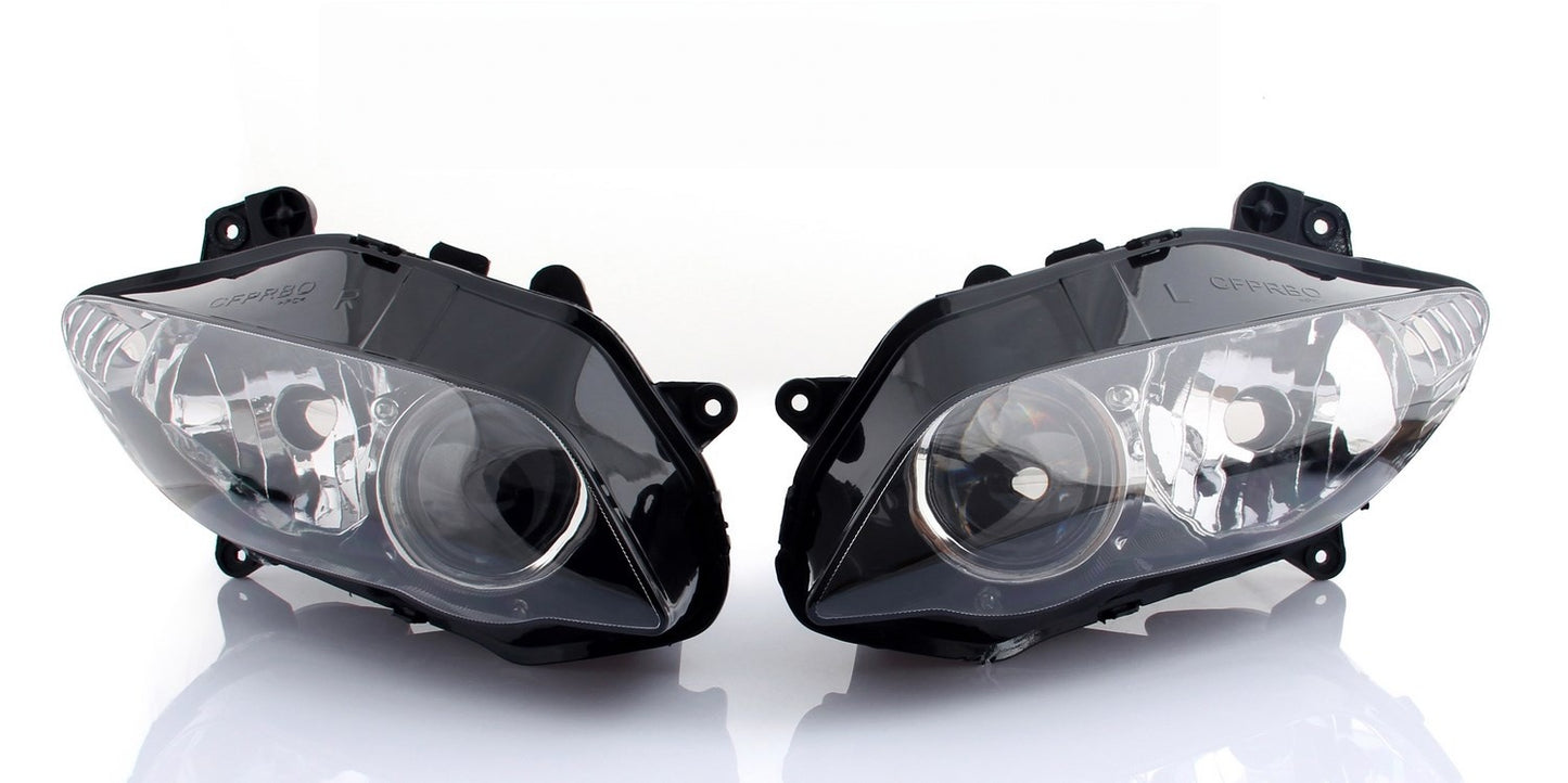 Moto Faro di Montaggio Per Yamaha YZF 600 1000 R1 R6 YZF R1 YZF R6 Chiaro Generico