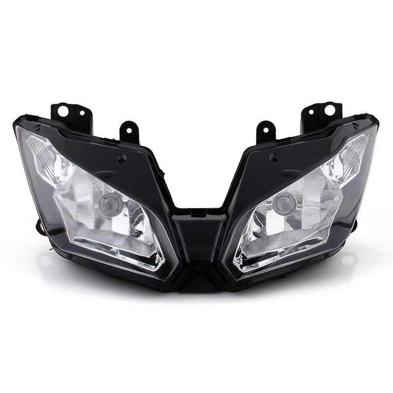Moto Faro Testa Luce Per Kawasaki Ninja 250R 300R Z750 Z800 Z1000 Generico