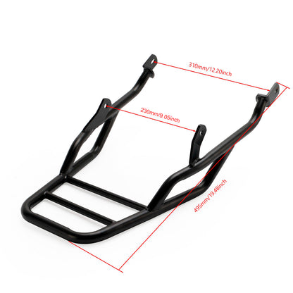 Portapacchi posteriore Tube - Nero per portapacchi Scrambler 1200 XC XE 2019-2023