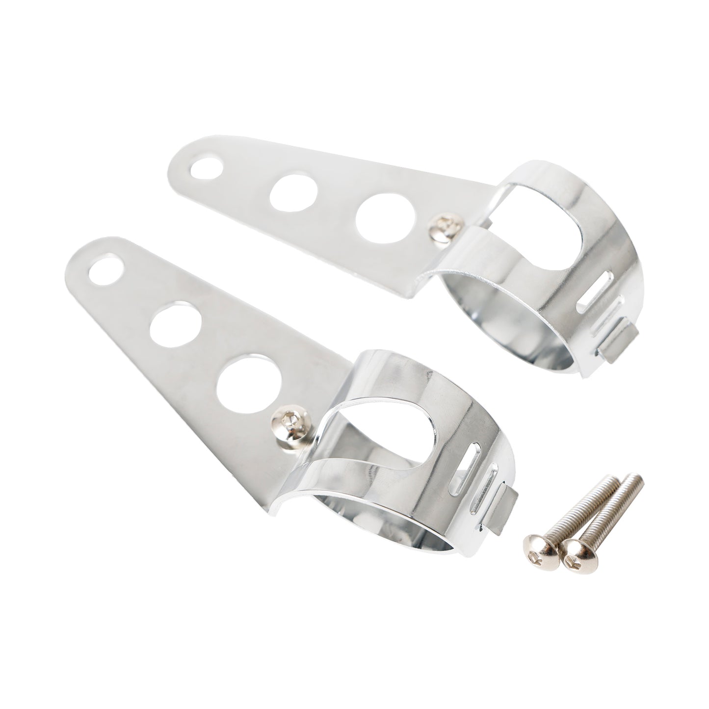 43mm - 50mm Staffa di montaggio per faro a forcella Adattatore per portalampada per motocicletta Generico