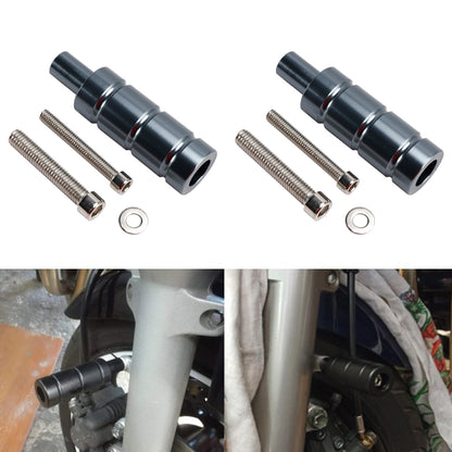 Areyourshop Alluminio M8 M6 Faro per moto Fendinebbia Staffa di montaggio Barra di supporto prolunga