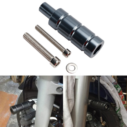 Areyourshop Alluminio M8 M6 Faro per moto Fendinebbia Staffa di montaggio Barra di supporto prolunga