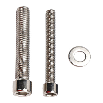 Areyourshop Alluminio M8 M6 Faro per moto Fendinebbia Staffa di montaggio Barra di supporto prolunga