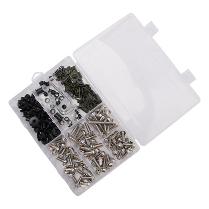 Terminali M6 + - Parti Set Black Set Vite M5 198 Clip / Cladding Viti