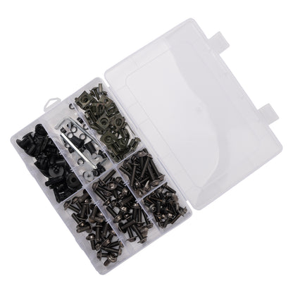 Terminali M6 + - Parti Set Black Set Vite M5 198 Clip / Cladding Viti