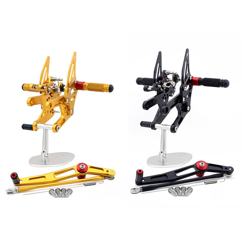 Pedane arretrate pedane regolabili per Yamaha YZF 600 R6 2006-2011 Generico