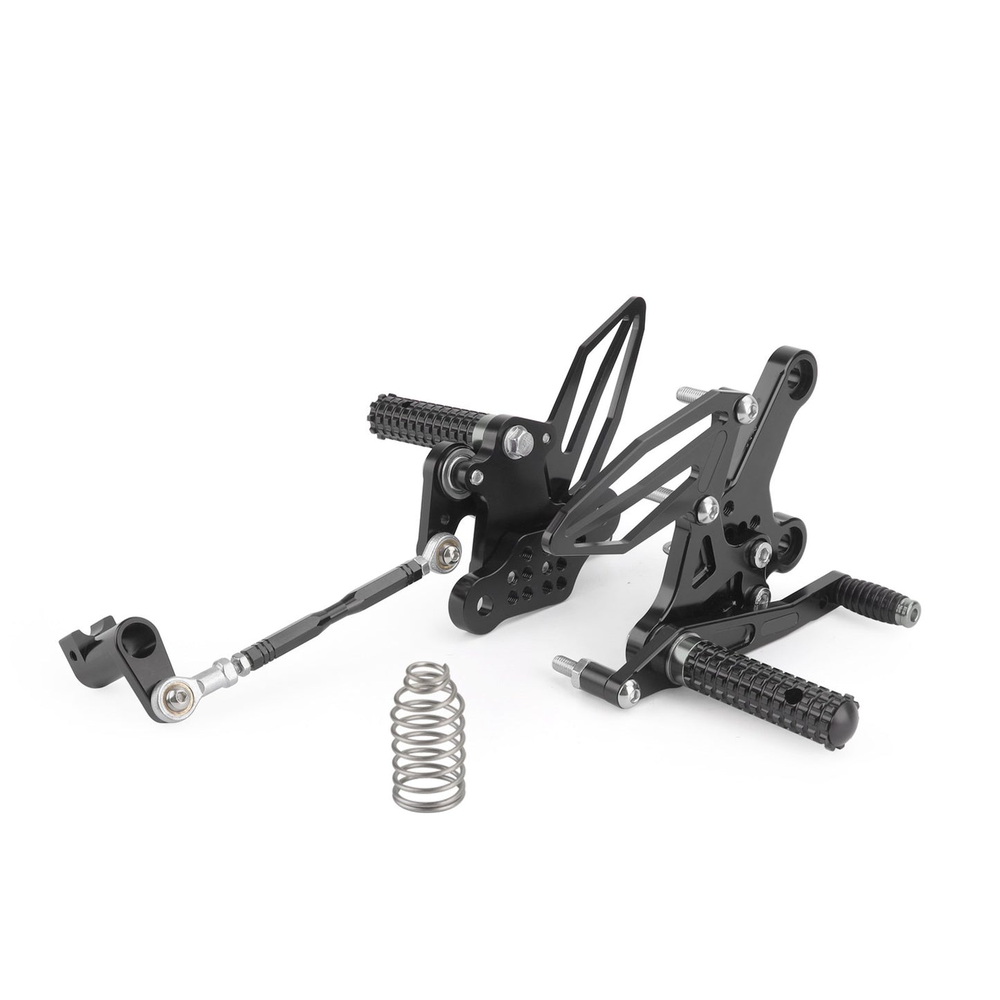 Pedane Pedane Regolabili Pedane Rest Fit per Kawasaki Ninja 250/400 2018-2022 Generico
