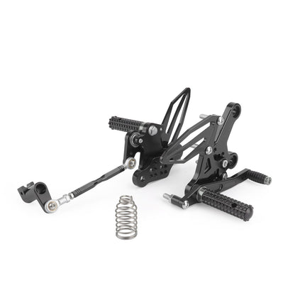 Pedane Pedane Regolabili Pedane Rest Fit per Kawasaki Ninja 250/400 2018-2022 Generico