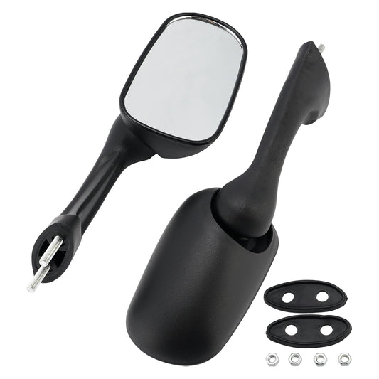 Moto Retrovisori Laterali Specchi Sinistro Destro Fit per Honda CBR 250 400 NSR 250 VFR RVF 400 1987-1996 Generico