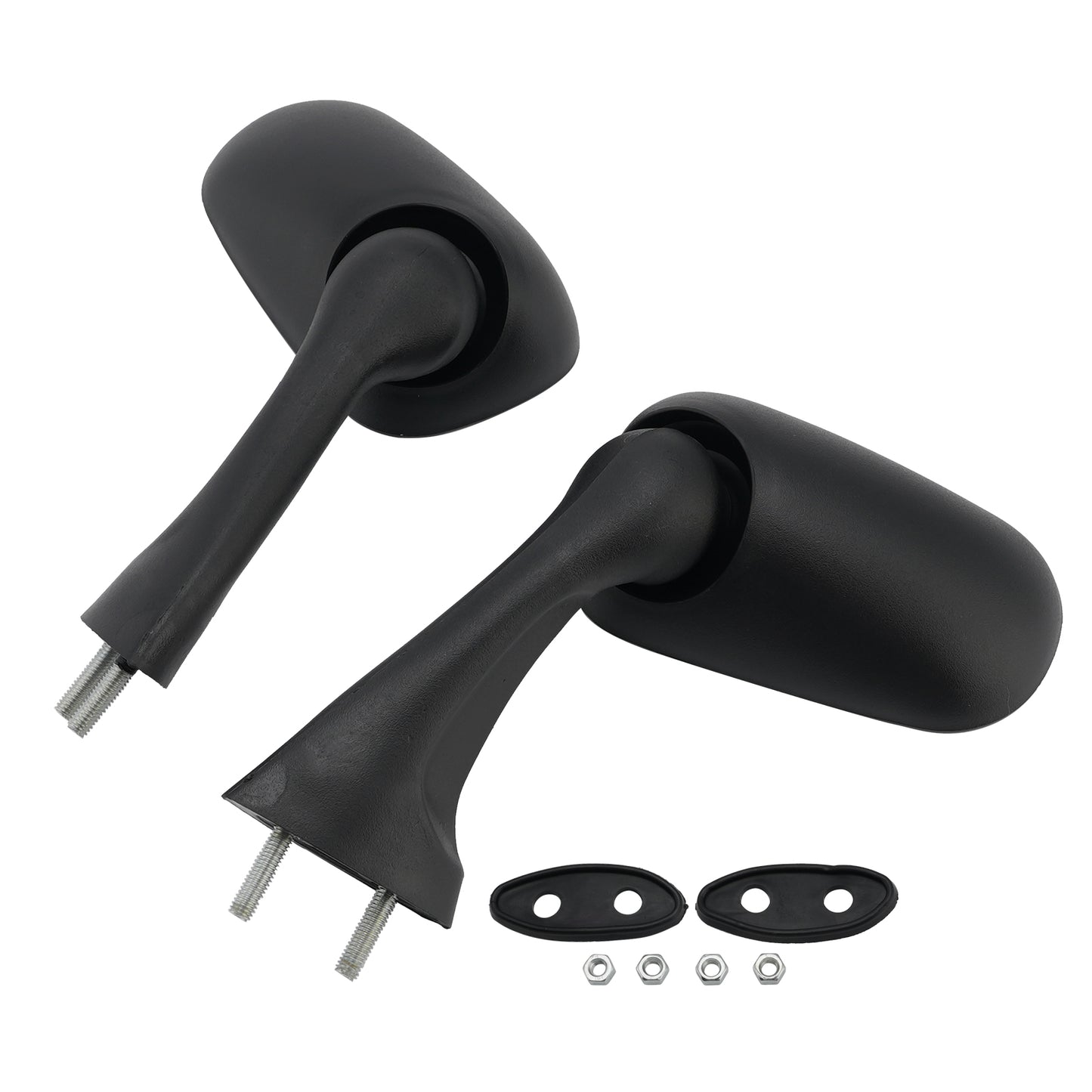 Moto Retrovisori Laterali Specchi Sinistro Destro Fit per Honda CBR 250 400 NSR 250 VFR RVF 400 1987-1996 Generico