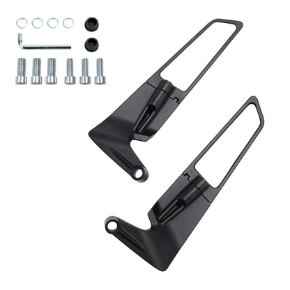 Coppia di specchietti Winglet per Kawasaki Z650 Z900 2017-2024 Z H2 2020-2023