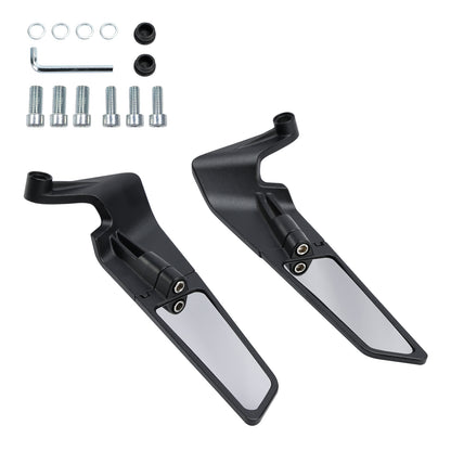 Coppia di specchietti Winglet per Kawasaki Z650 Z900 2017-2024 Z H2 2020-2023