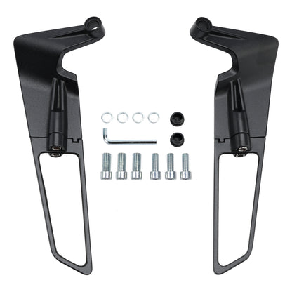 Coppia di specchietti Winglet per Kawasaki Z650 Z900 2017-2024 Z H2 2020-2023