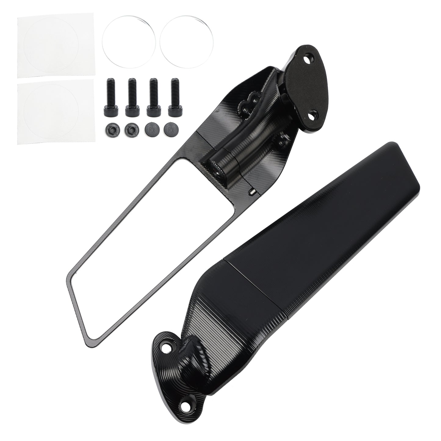 Specchietti retrovisori alette CNC ALU Honda CBR125R 2011-2018
