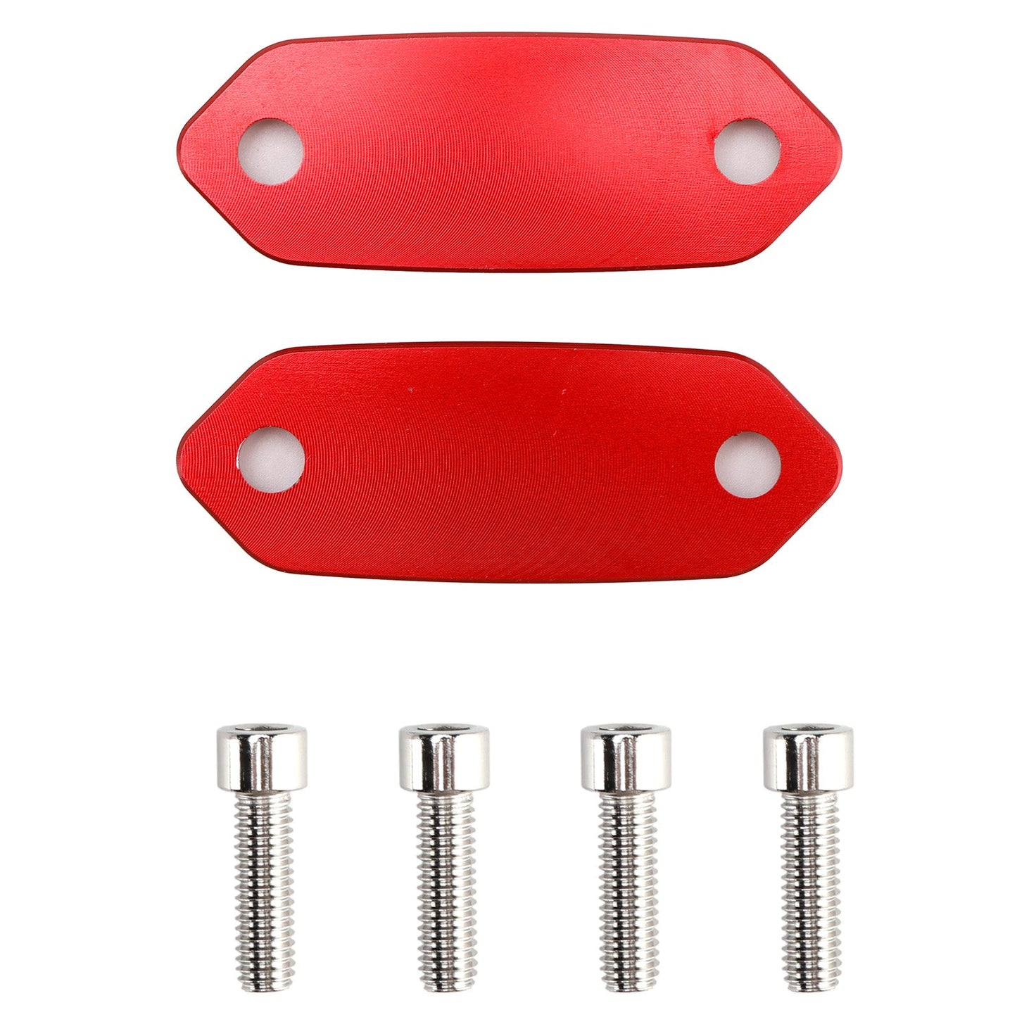 Piastra di bloccaggio per l'eliminazione dello specchio per Kawasaki Ninja 300 250 400 125 ZX6R 636