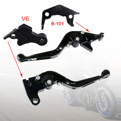 Leva freno frizione regolabile adatta per YAMAHA XSR900 XSR900GP MT-09 MT-09SP 24-25