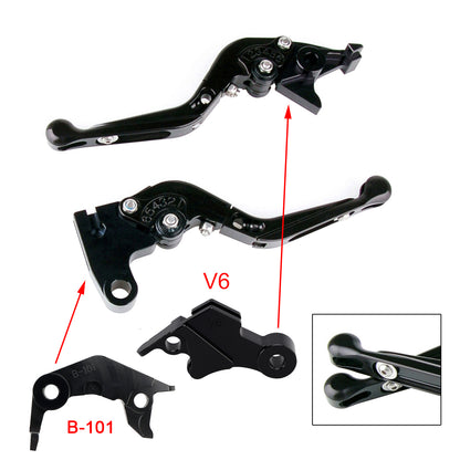 Leva freno frizione regolabile adatta per YAMAHA XSR900 XSR900GP MT-09 MT-09SP 24-25
