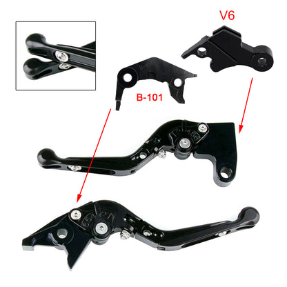 Leva freno frizione regolabile adatta per YAMAHA XSR900 XSR900GP MT-09 MT-09SP 24-25
