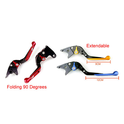Leva freno frizione regolabile adatta per YAMAHA XSR900 XSR900GP MT-09 MT-09SP 24-25