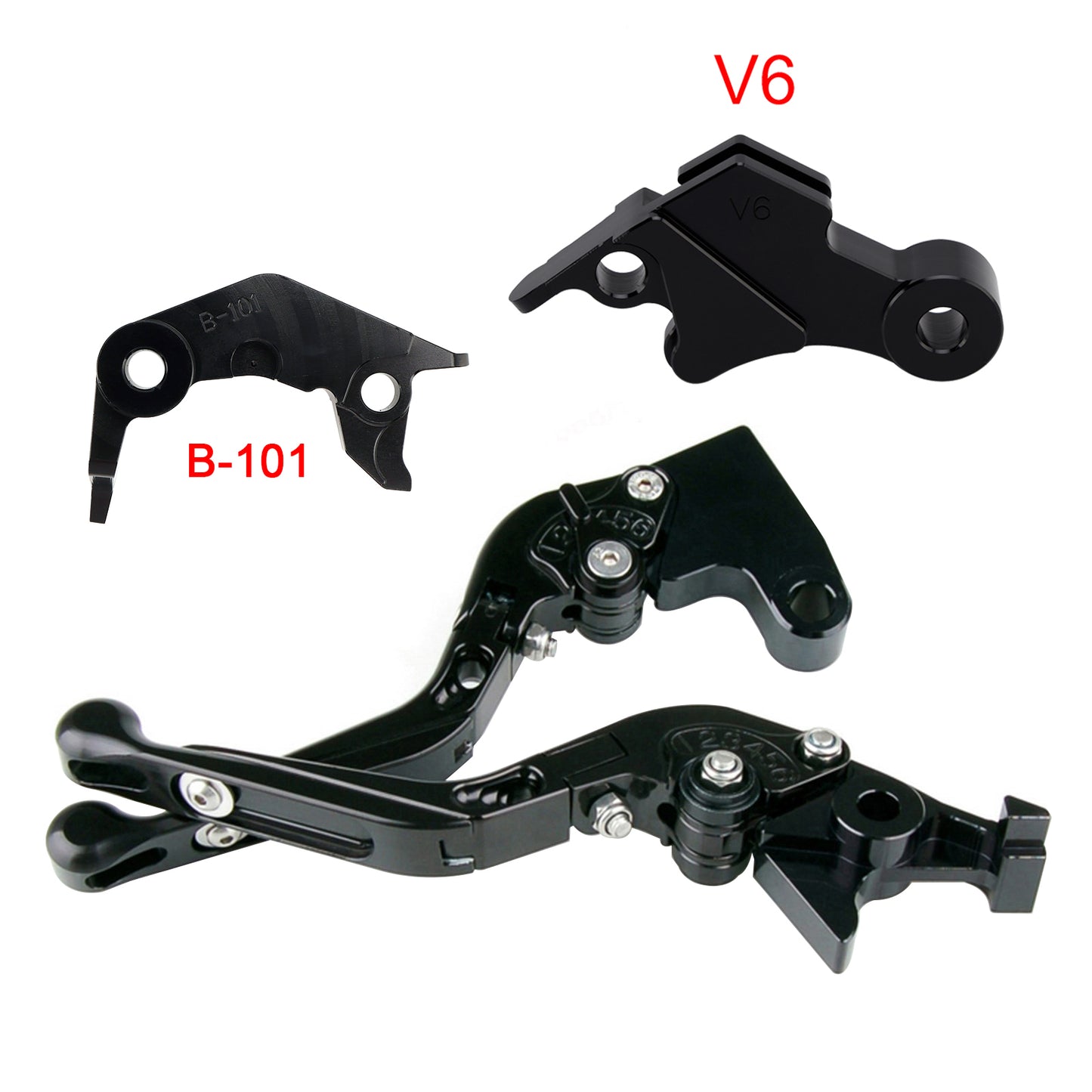 Leva freno frizione regolabile adatta per YAMAHA XSR900 XSR900GP MT-09 MT-09SP 24-25