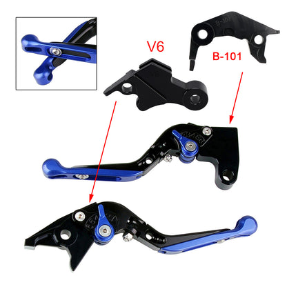 Leva freno frizione regolabile adatta per YAMAHA XSR900 XSR900GP MT-09 MT-09SP 24-25