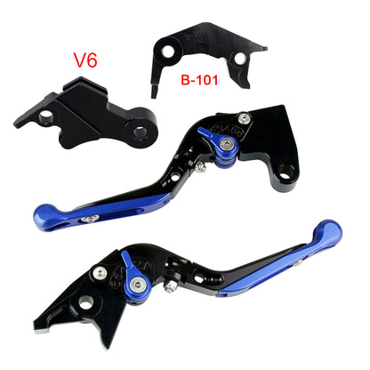 Leva freno frizione regolabile adatta per YAMAHA XSR900 XSR900GP MT-09 MT-09SP 24-25